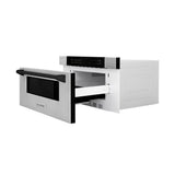 Autograph Edition 30'' 1.2 cu. ft. Built-In Microwave Drawer in Stainless Steel with Champagne Bronze Accents