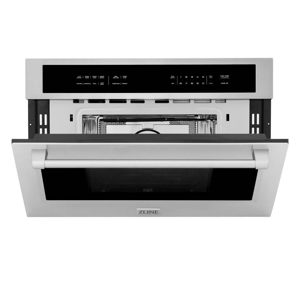 30'' wide, 1.6 cu' Built-in Convection Microwave Oven in Stainless Steel with Speed and Sensor Cooking
