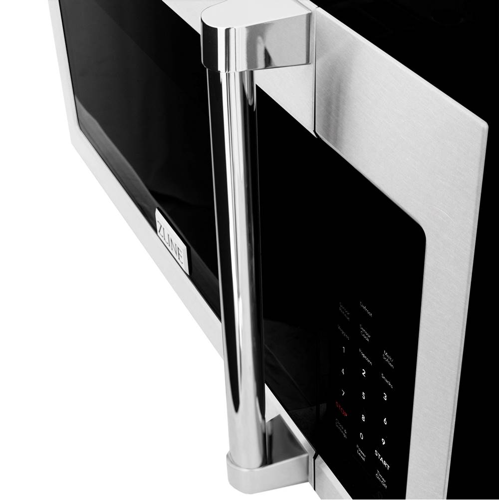 Over the Range Microwave Oven in Stainless Steel with Modern Handle