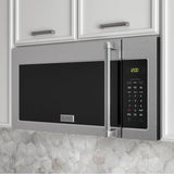 Over the Range Microwave Oven in Stainless Steel with Modern Handle