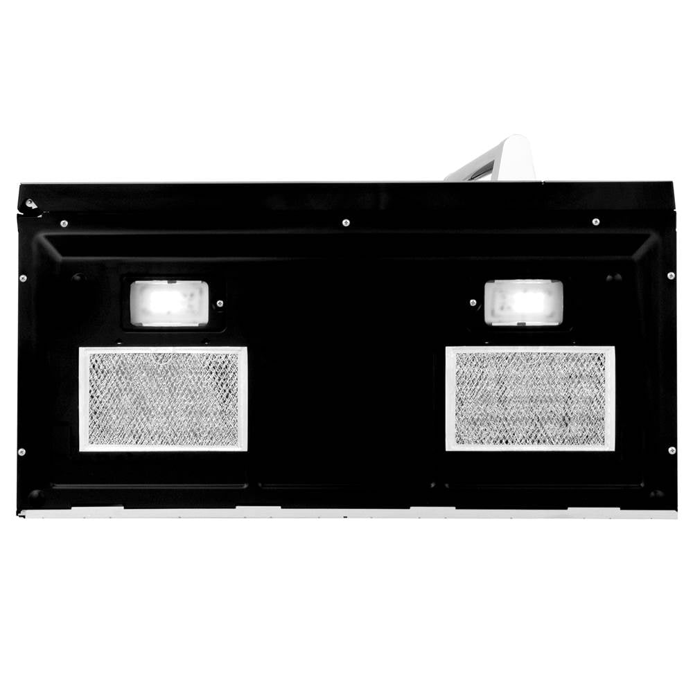 Over the Range Microwave Oven in Stainless Steel with Modern Handle