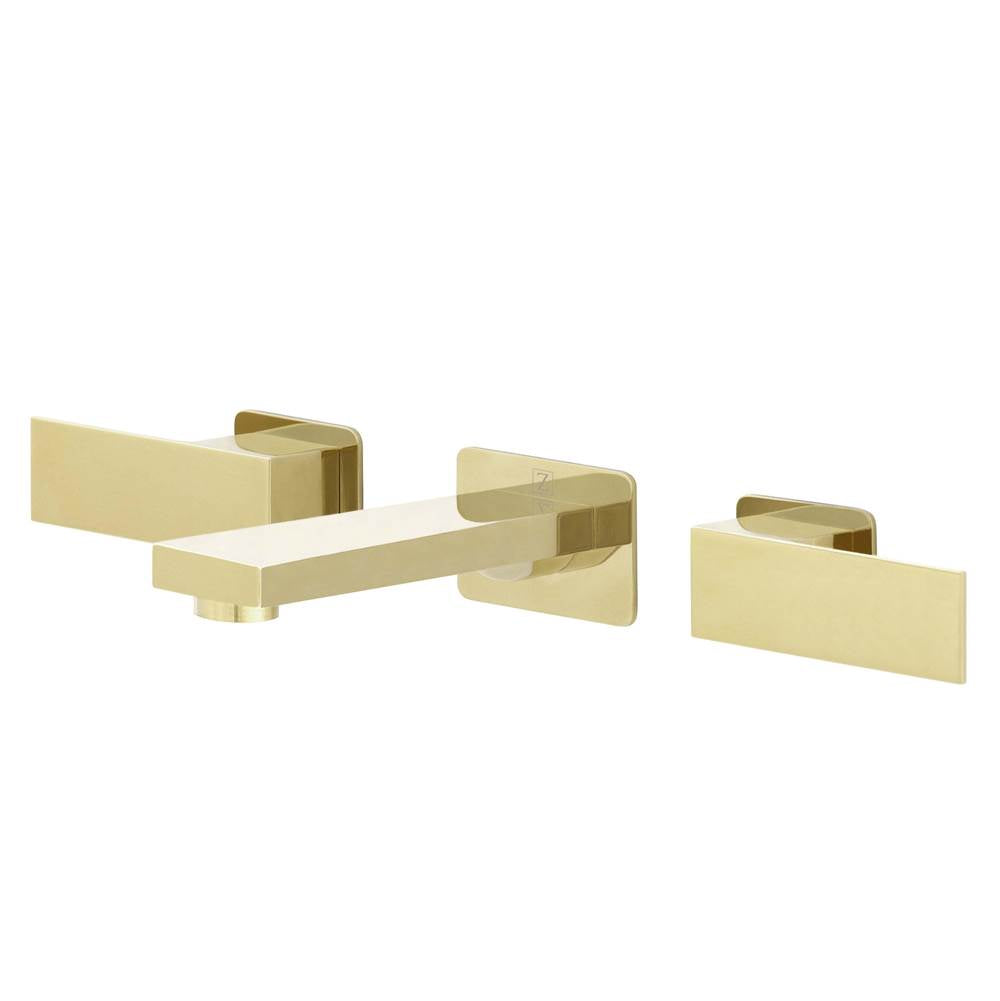 Z-Line - Bliss Wall Mount Bath Faucet - Polished Gold