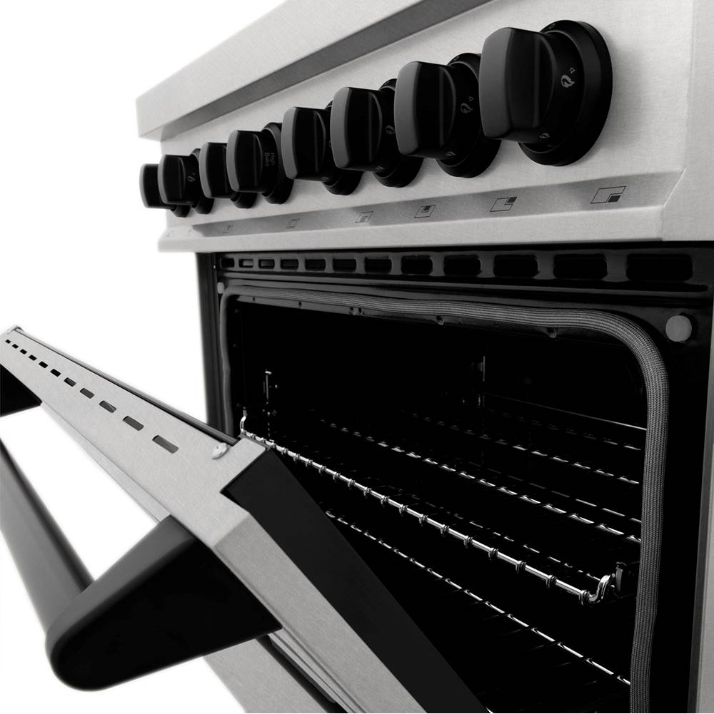 Autograph Edition 30'' 4.0 cu.' Dual Fuel Range with Gas Stove and Electric Oven in DuraSnow Stainless Steel with Champagne Bronze Accents