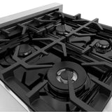 24'' 2.8 cu. ft. Gas Oven and Gas Cooktop Range with Griddle in Stainless Steel