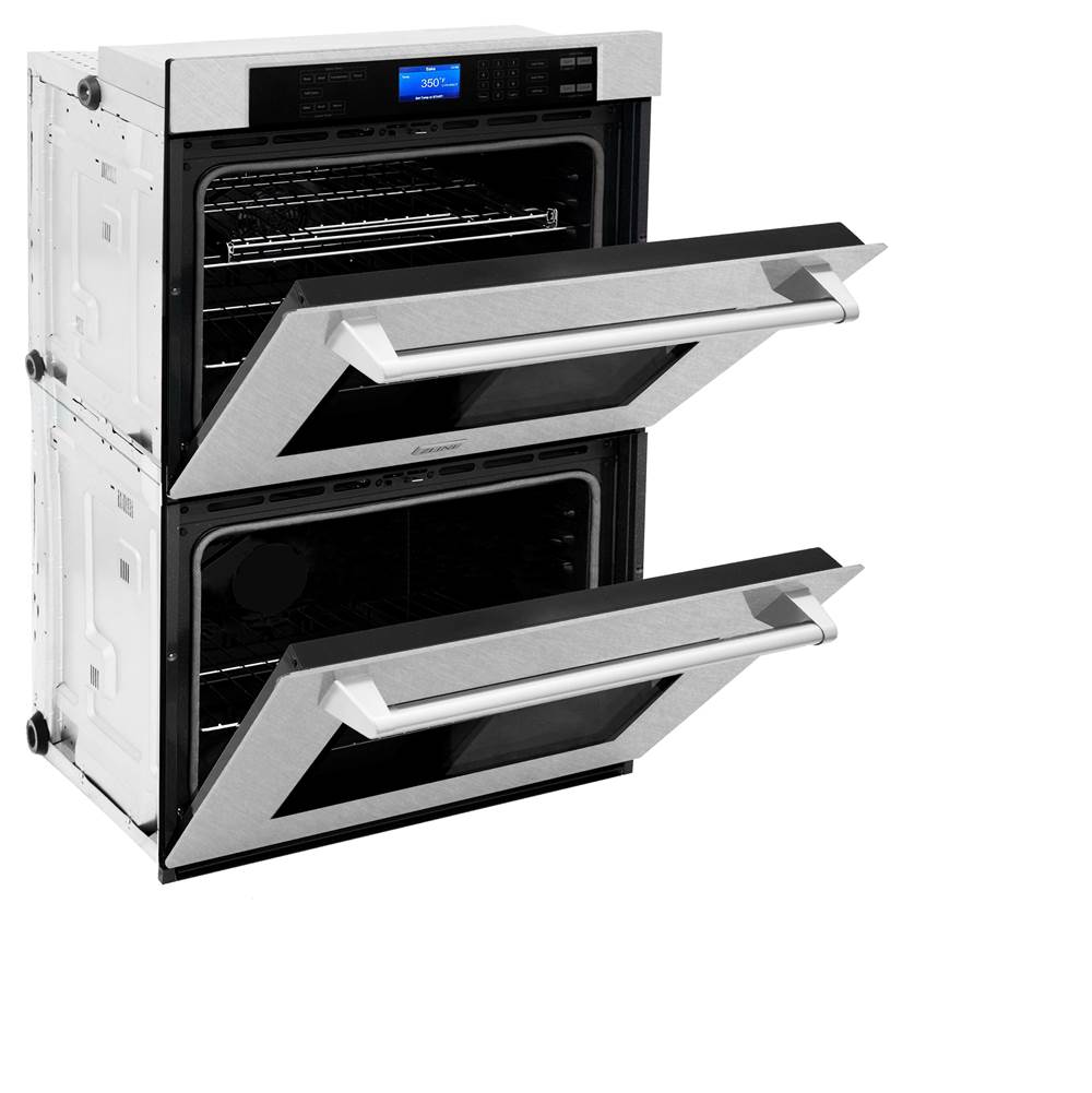 30'' Professional Double Wall Oven with Self Clean in DuraSnow Stainless Steel