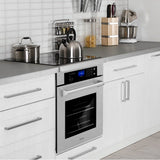 30'' Professional Single Wall Oven with Self Clean in DuraSnow Stainless Steel (AWS-30-BS)