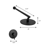 El Dorado Shower Faucet in Brushed Nickel
