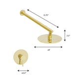 El Dorado Shower Faucet in Brushed Nickel
