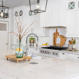 36'' Porcelain Gas Stovetop in Stainless Steel with Brass Burners