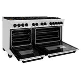 Autograph Edition 60'' 7.4 cu.' Dual Fuel Range with Gas Stove and Electric Oven in Stainless Steel with Champagne Bronze Accents