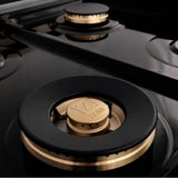 Autograph Edition 60'' 7.4 cu.' Dual Fuel Range with Gas Stove and Electric Oven in Stainless Steel with White Matte Door and CB Accents