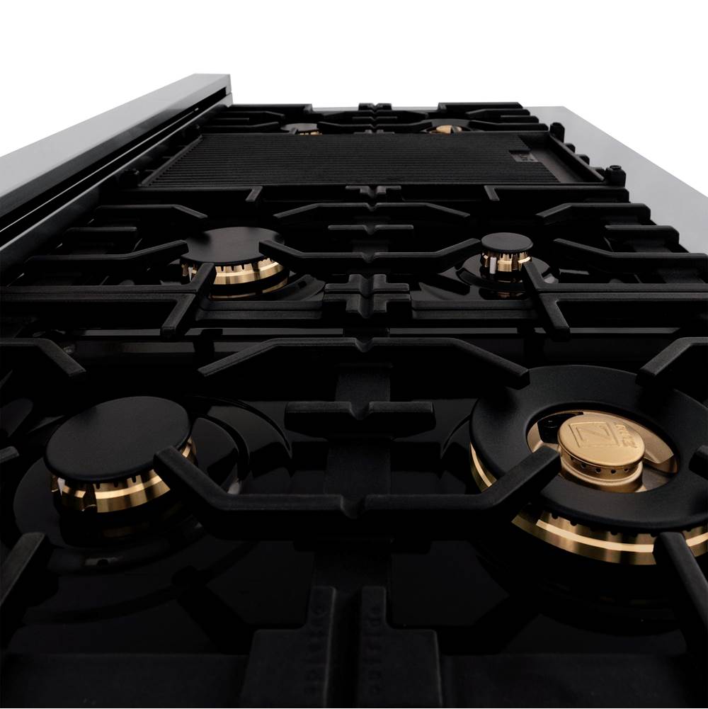 Autograph Edition 60'' 7.4 cu.' Dual Fuel Range with Gas Stove and Electric Oven in Stainless Steel with White Matte Door and CB Accents
