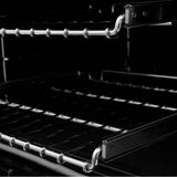 24'' 2.8 cu.' Range with Gas Stove and Gas Oven in DuraSnow Stainless Steel with Champagne Bronze Accents