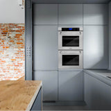 30'' Professional Double Wall Oven with Self Clean in DuraSnow Stainless Steel