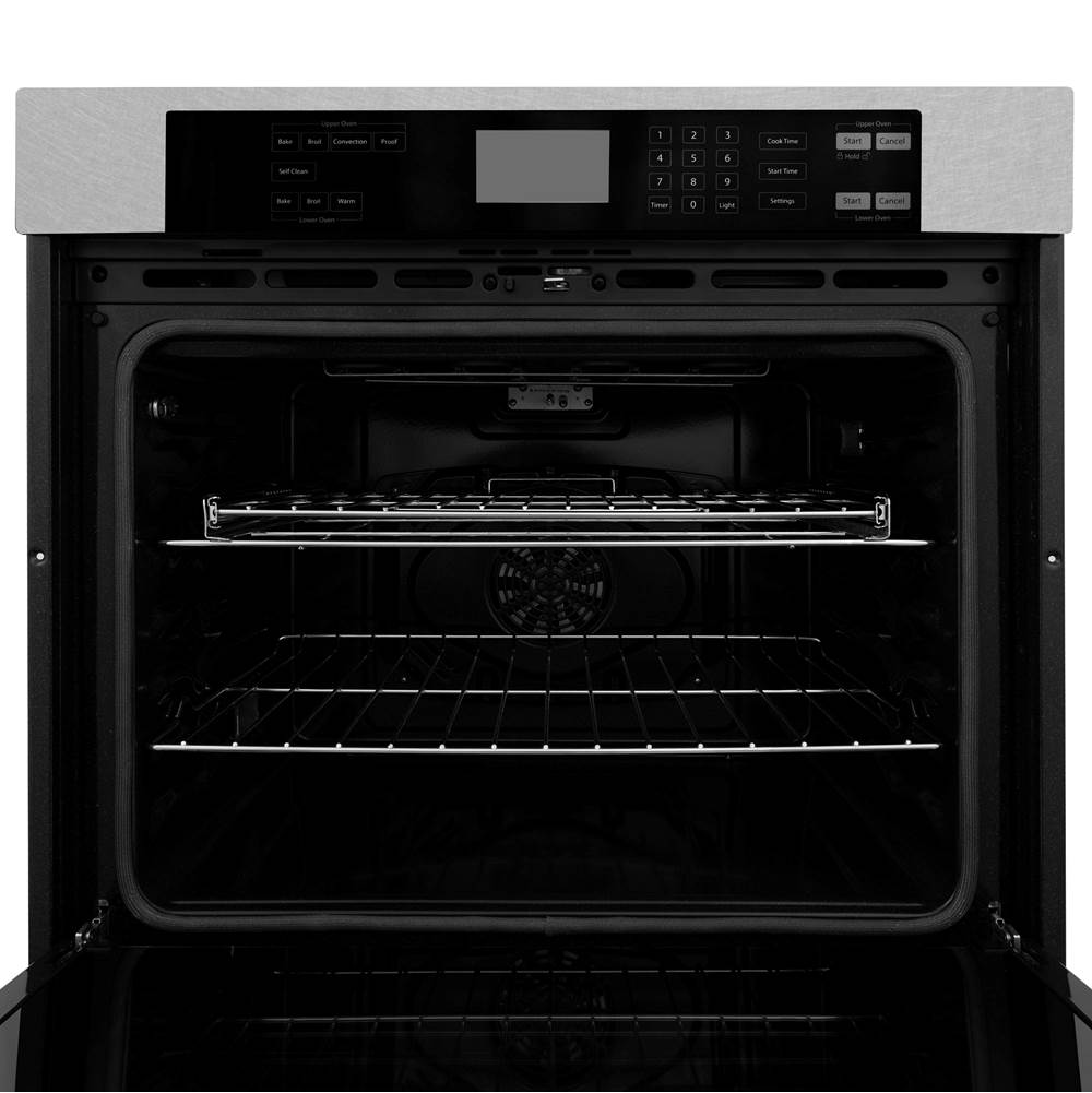30'' Professional Double Wall Oven with Self Clean in DuraSnow Stainless Steel