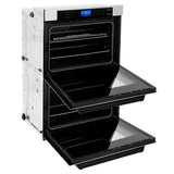 30'' Autograph Edition Double Wall Oven with Self Clean and True Conection in Stainless Steel and Champagne Bronze