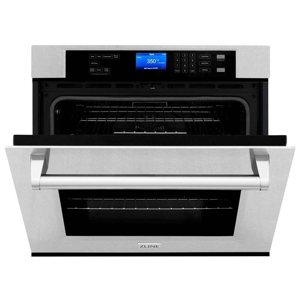 30'' Professional Single Wall Oven with Self Clean in DuraSnow Stainless Steel (AWS-30-BS)
