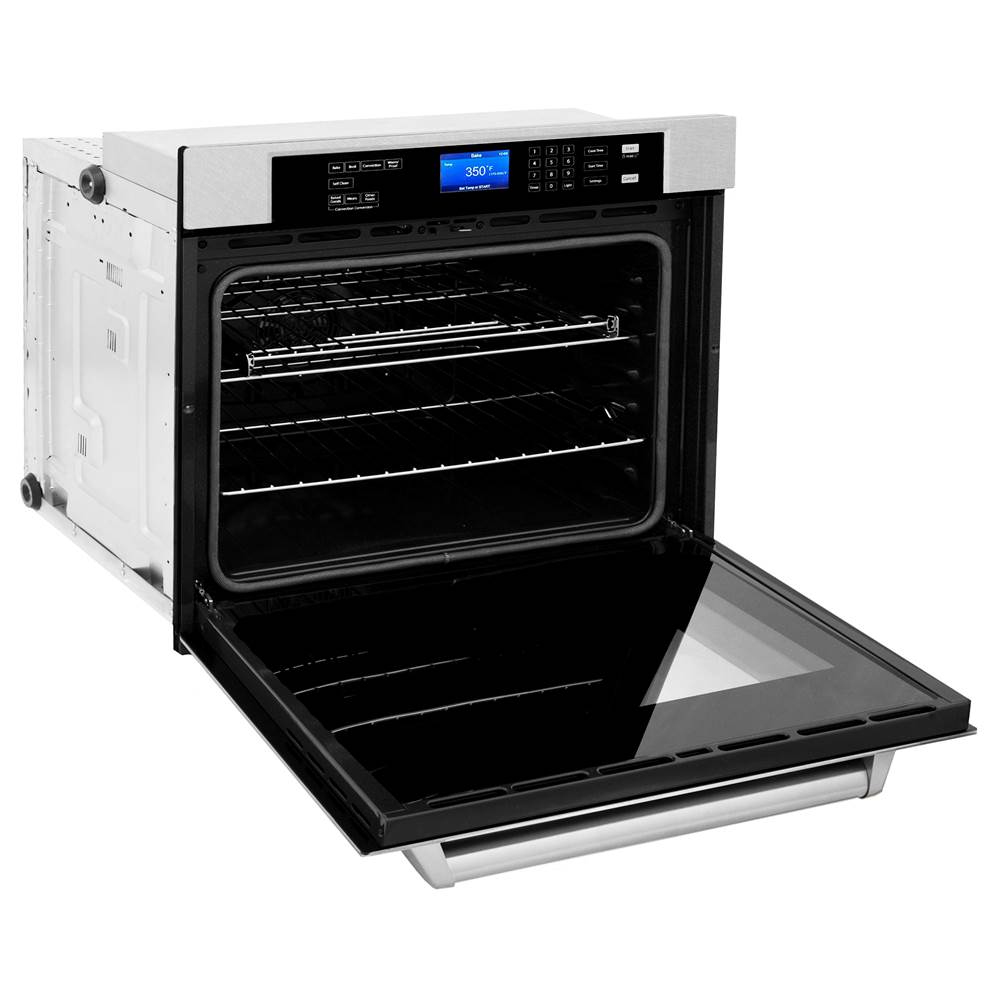 30'' Professional Single Wall Oven with Self Clean in DuraSnow Stainless Steel (AWS-30-BS)