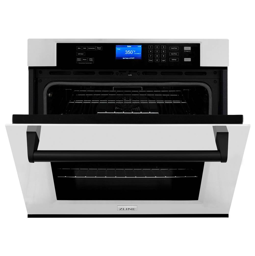 30'' Autograph Edition Single Wall Oven with Self Clean and True Conection in Stainless Steel and Champagne Bronze