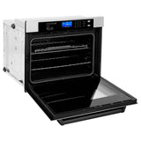 30'' Autograph Edition Single Wall Oven with Self Clean and True Conection in Stainless Steel and Champagne Bronze