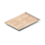 Z-Line - 18'' Tallac Dishwasher Panel in Unfinished Wood with Traditional Handle - Unfinished Wood