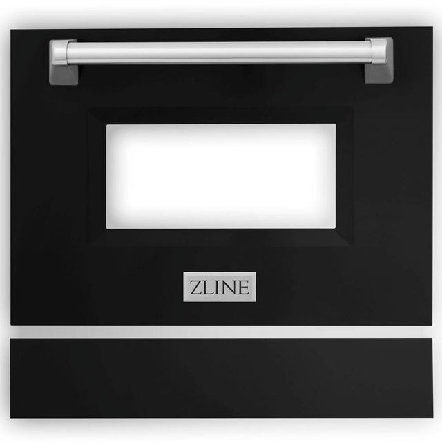 Z-Line - 24'' Range Door in Multiple Finishes - Matte Black