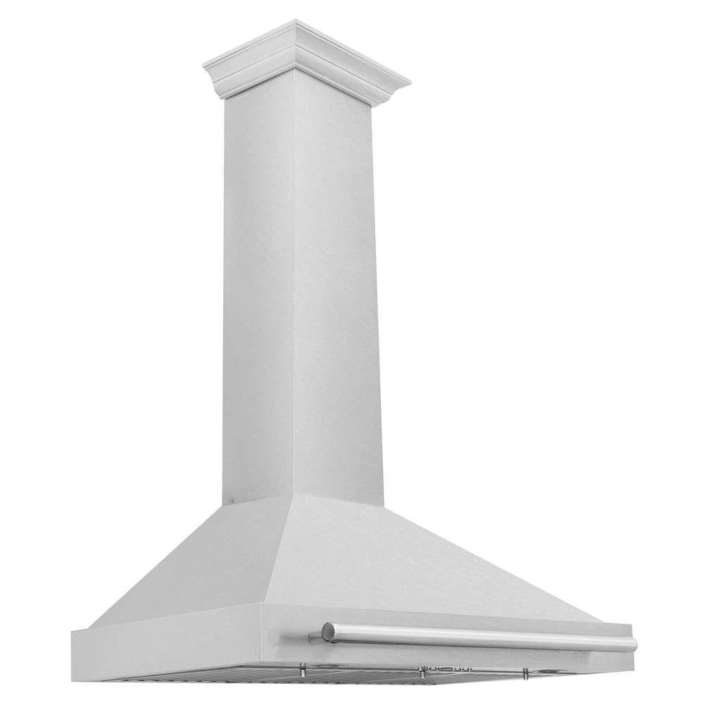 Z-Line - 36'' DuraSnow Stainless Steel Range Hood with Stainless Steel Handle - Stainless Steel
