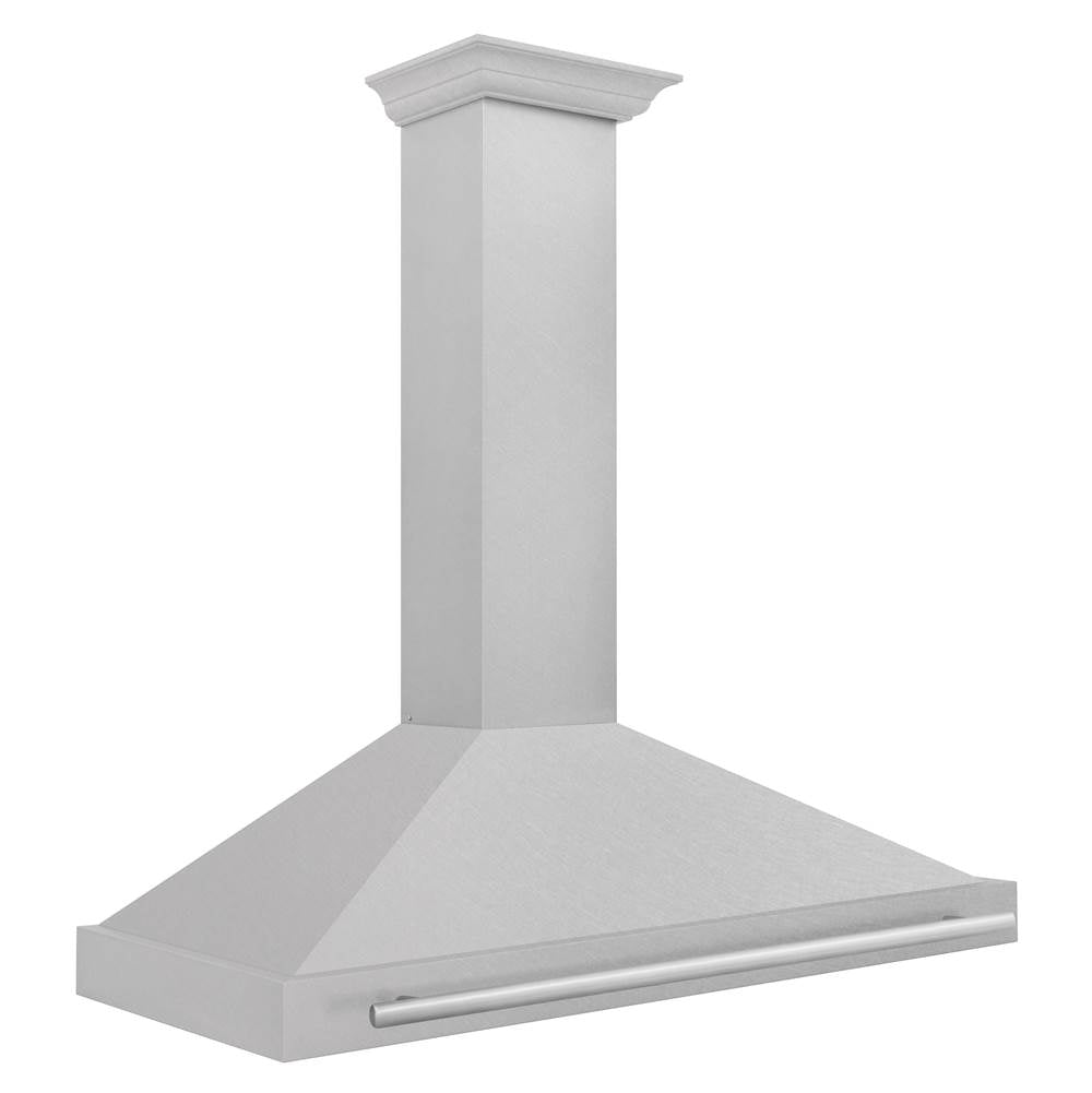 48'' DuraSnow Stainless Steel Range Hood with Stainless Steel Handle