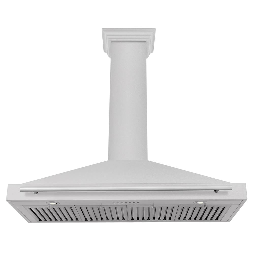 48'' DuraSnow Stainless Steel Range Hood with Stainless Steel Handle