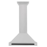 30'' Autograph Edition DuraSnow Stainless Steel Range Hood with DuraSnow Stainless Steel Shell and Champagne Bronze Handle