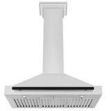 36'' Autograph Edition Stainless Steel Range Hood with Stainless Steel Shell and Champagne Bronze Accents