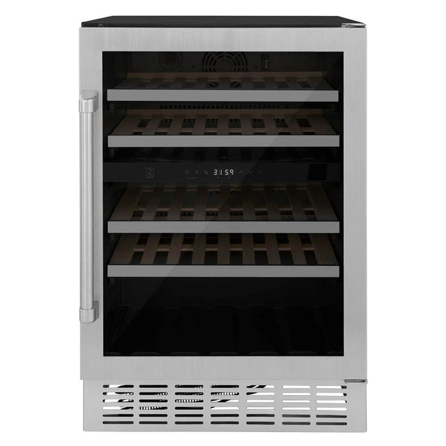 Z-Line - 24'' Monument Dual Zone 44-Bottle Wine Cooler in Stainless Steel - Stainless Steel