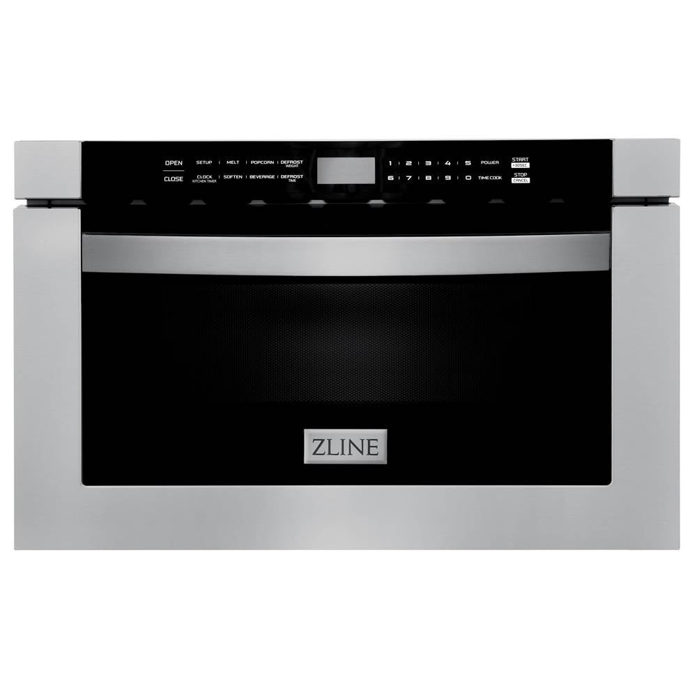 Z-Line - 24'' 1.2 cu.' Microwave Drawer in Stainless Steel - Stainless Steel