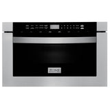 Z-Line - 24'' 1.2 cu.' Microwave Drawer in Stainless Steel - Stainless Steel