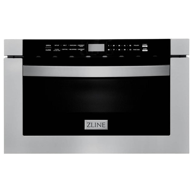 Z-Line - 24'' 1.2 cu.' Microwave Drawer in Stainless Steel - Stainless Steel