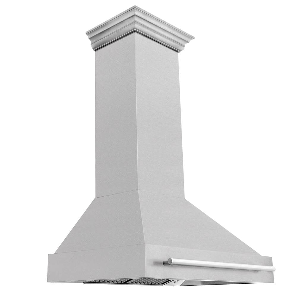 Z-Line - 36'' DuraSnow Stainless Steel Range Hood with DuraSnow Shell (8654SNX-36) - DuraSnowÂ® Stainless Steel