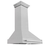 Z-Line - 36'' DuraSnow Stainless Steel Range Hood with DuraSnow Shell (8654SNX-36) - DuraSnowÂ® Stainless Steel