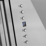 30'' Stainless Steel Range Hood with Colored Shell and Stainless Steel Handle