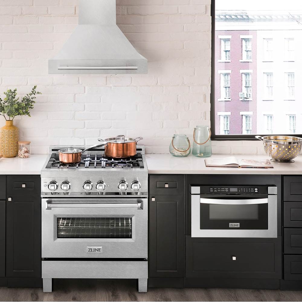 30'' DuraSnow Stainless Steel Range Hood with DuraSnow Shell (8654SNX-30)