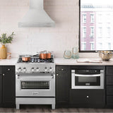 30'' DuraSnow Stainless Steel Range Hood with DuraSnow Shell (8654SNX-30)