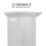 Z-Line - Crown Molding Profile 2 for Wall Mount Range Hood