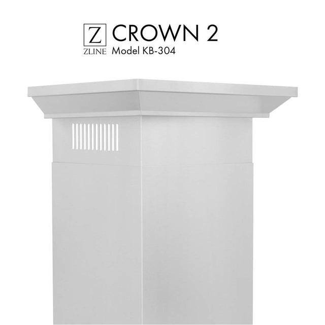 Z-Line - Crown Molding Profile 2 for Wall Mount Range Hood
