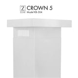 Z-Line - Crown Molding Profile 5 for Wall Mount Range Hood