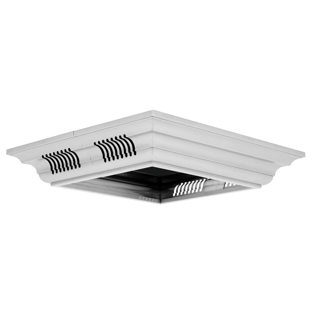 Z-Line - Crown Molding in Stainless Steel with Built-in Bluetooth Speakers