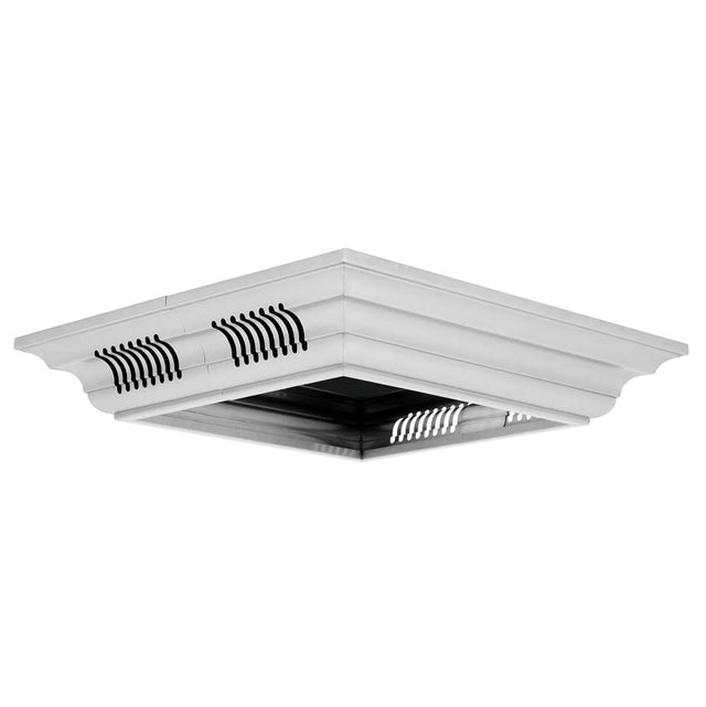 Z-Line - Crown Molding in Stainless Steel with Built-in Bluetooth Speakers