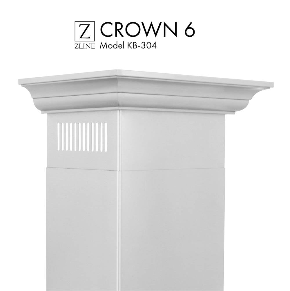 Z-Line - Crown Molding Profile 6 for Wall Mount Range Hood
