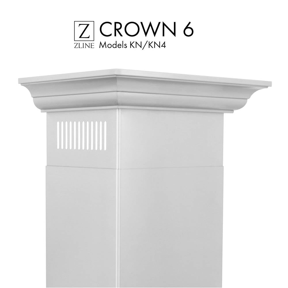 Z-Line - Crown Molding Profile 6 for Wall Mount Range Hood
