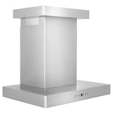 Convertible Vent Wall Mount Range Hood in Stainless Steel with Crown Molding (KECRN)