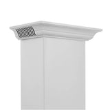 36'' Wall Mount Range Hood in Stainless Steel with Built-in CrownSound Bluetooth Speakers