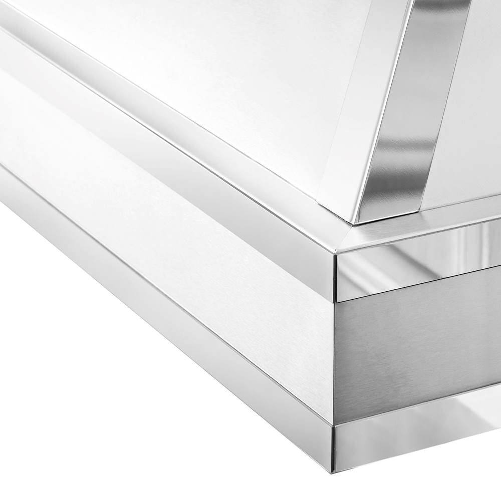 DuraSnow Mirrored Wall Range Hood 655MR